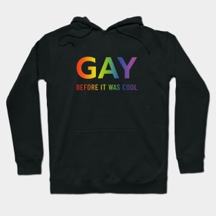 Gay before it was cool Hoodie